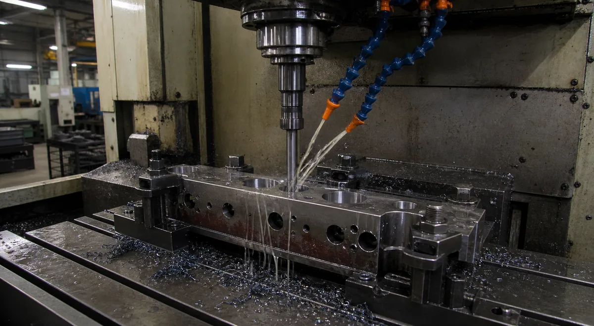 CNC Reaming Phosphor Bronze at VT machining