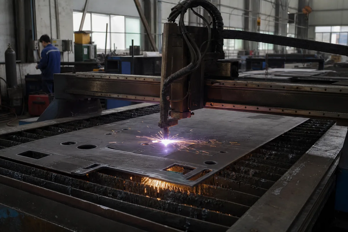 CNC Plasma Cutting at VT machining — CNC precision machining services