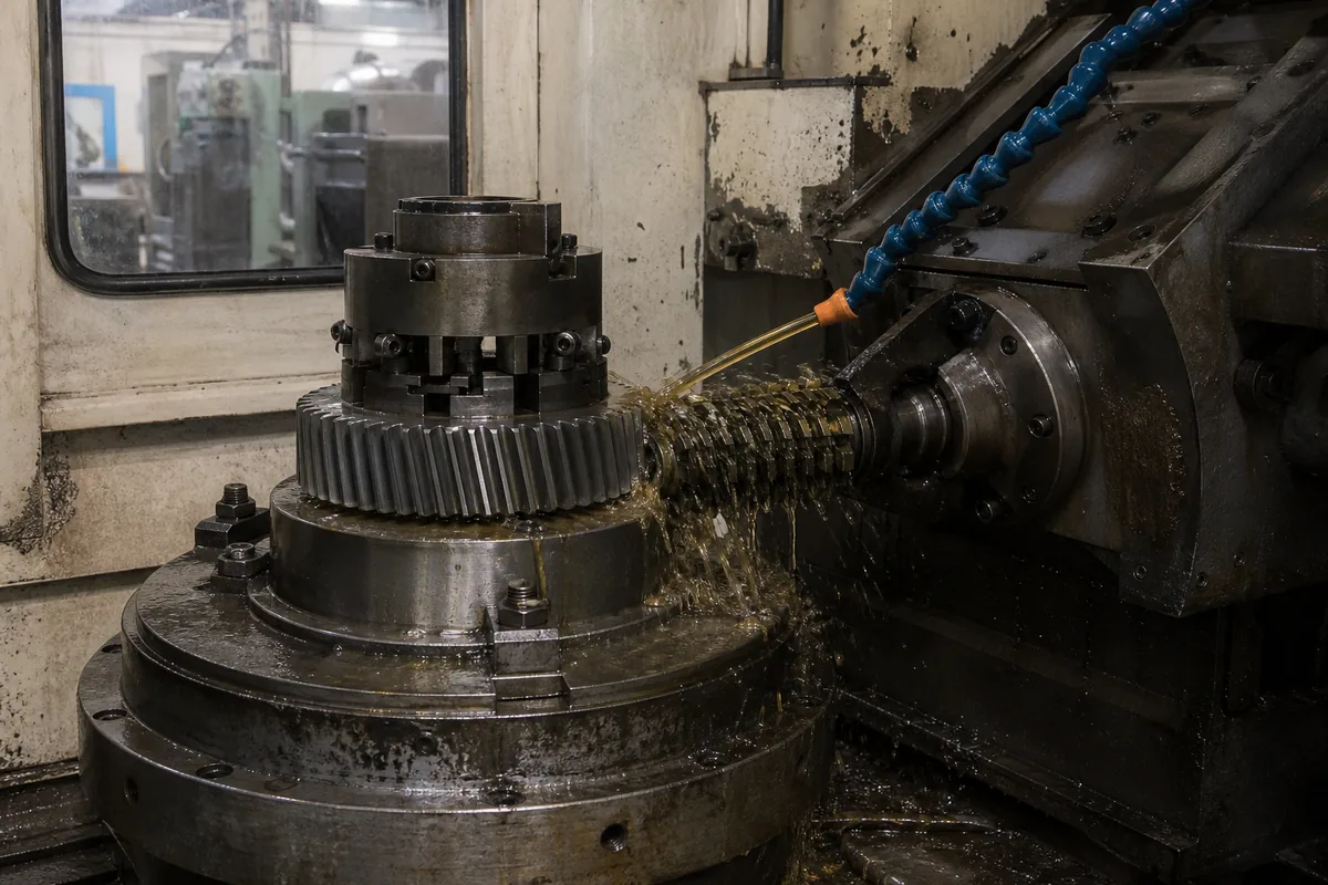 CNC Gear Hobbing Alloy Steel at VT machining