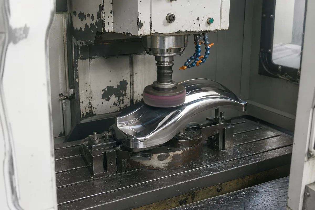 CNC Polishing Nickel at VT machining