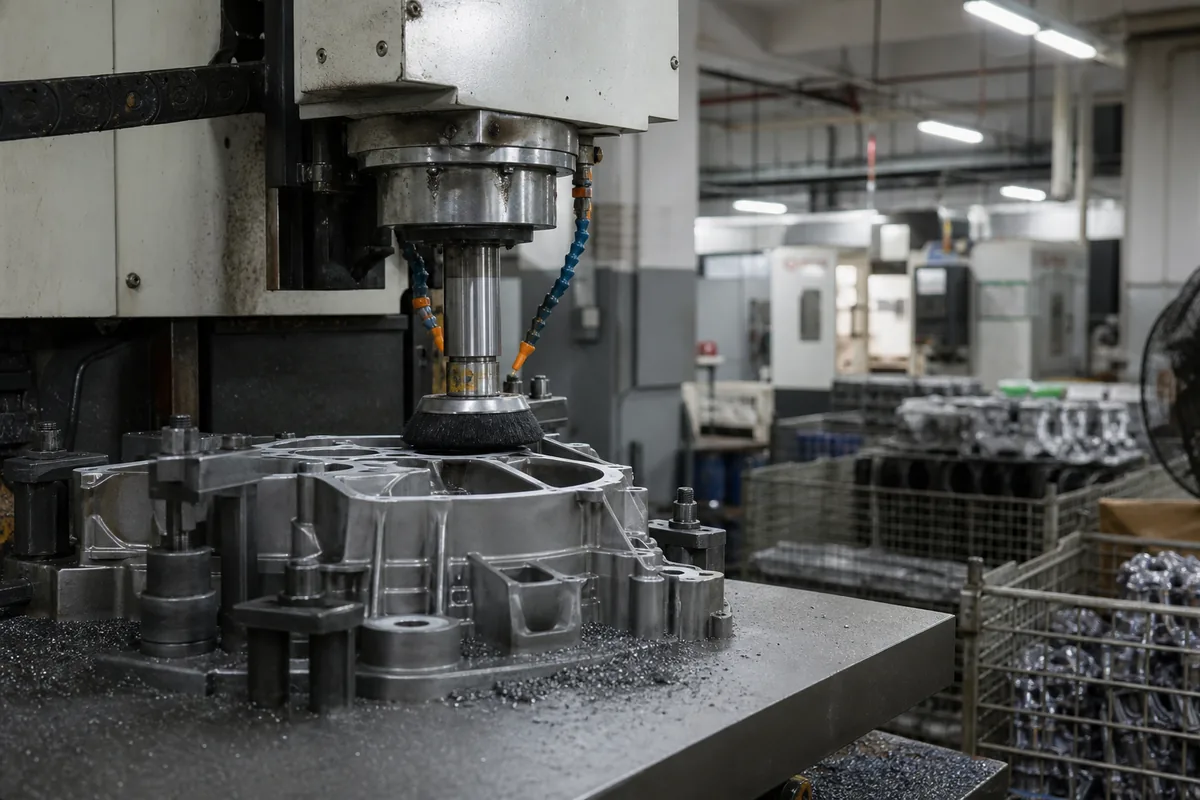 CNC Deburring Nickel Silver at VT machining