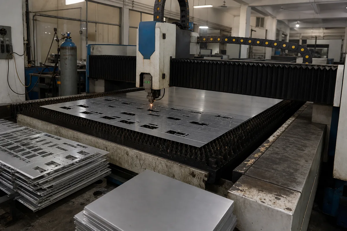 CNC Laser Cutting at VT machining